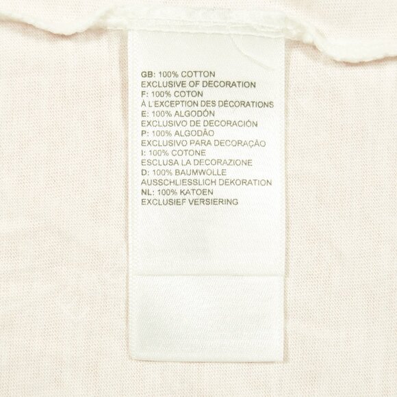 The North Face Distorted Half Dome Long Sleeve Shirt in White Size Large - Picture 9 of 9